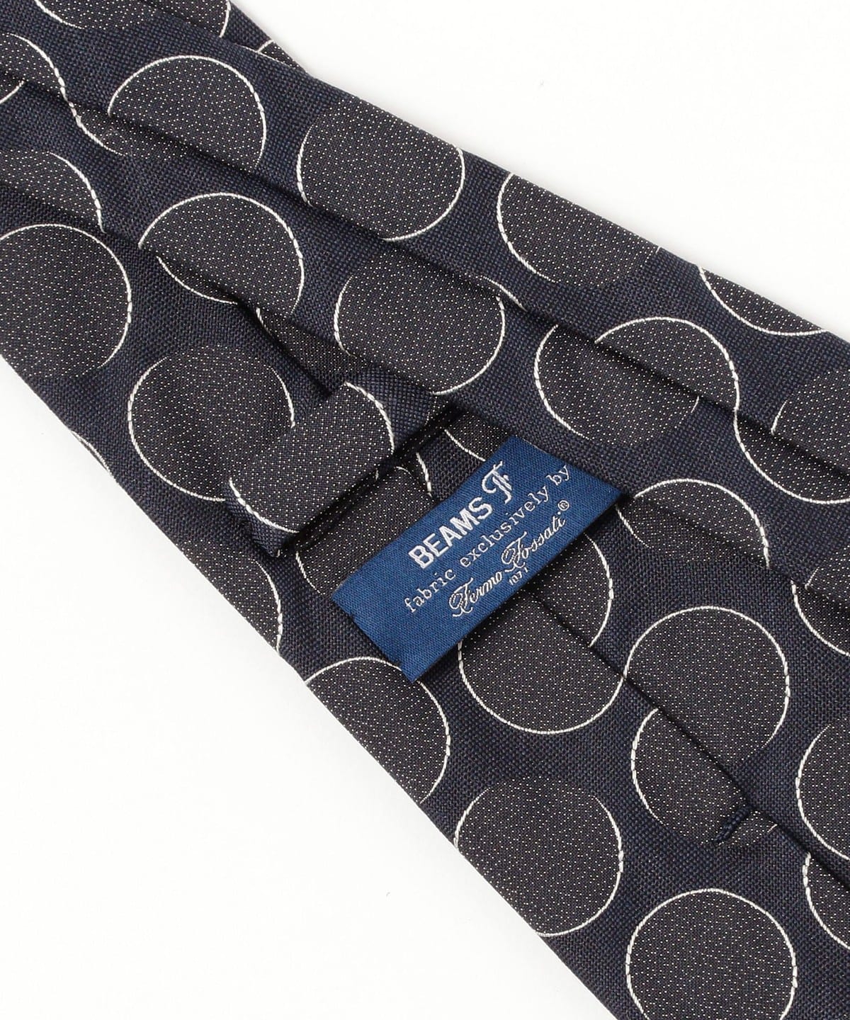 BEAMS F（ビームスF）Fermo Fossati シルク サークル小紋柄 ジャ