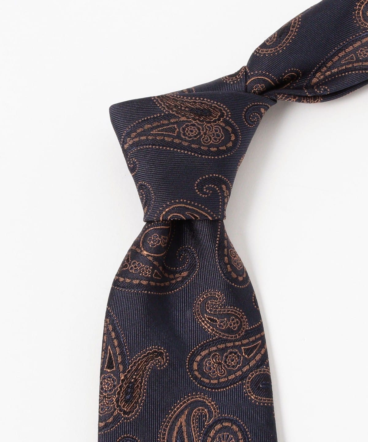 BEAMS F（ビームスF）【12/4値下げ】シルク ペイズリー柄 ジャカード