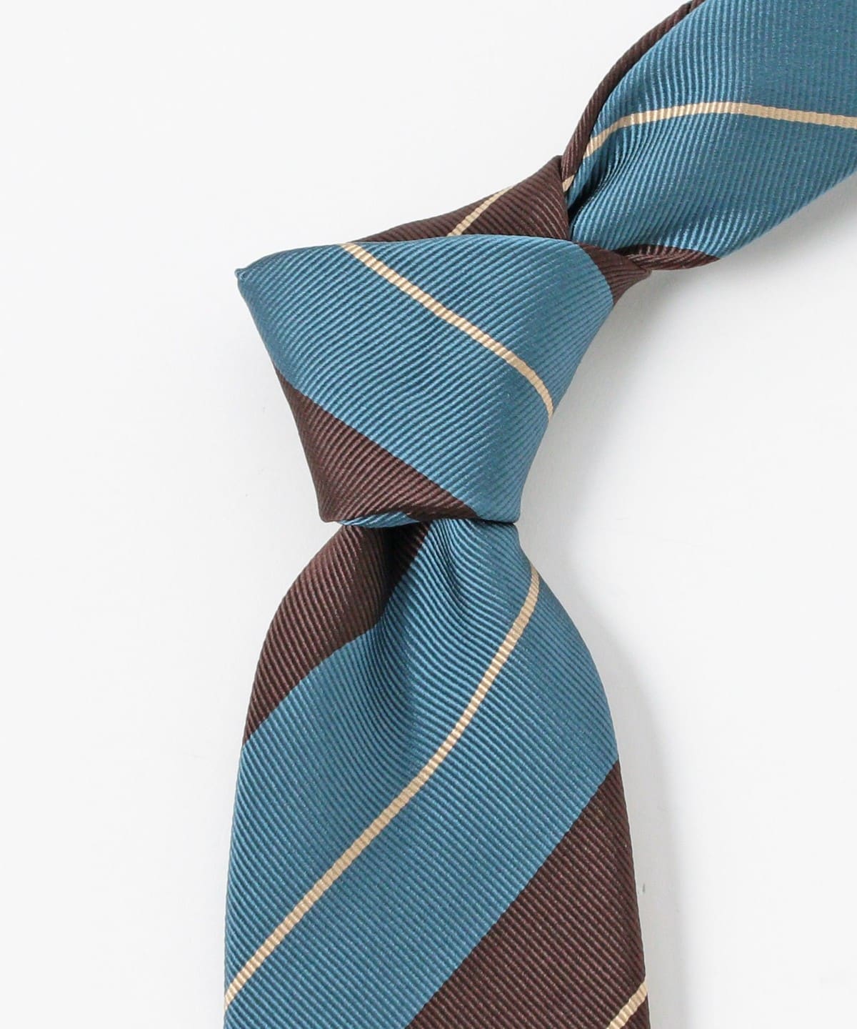 BEAMS F（ビームスF）シルク ストライプ ネクタイ（スーツ・ネクタイ