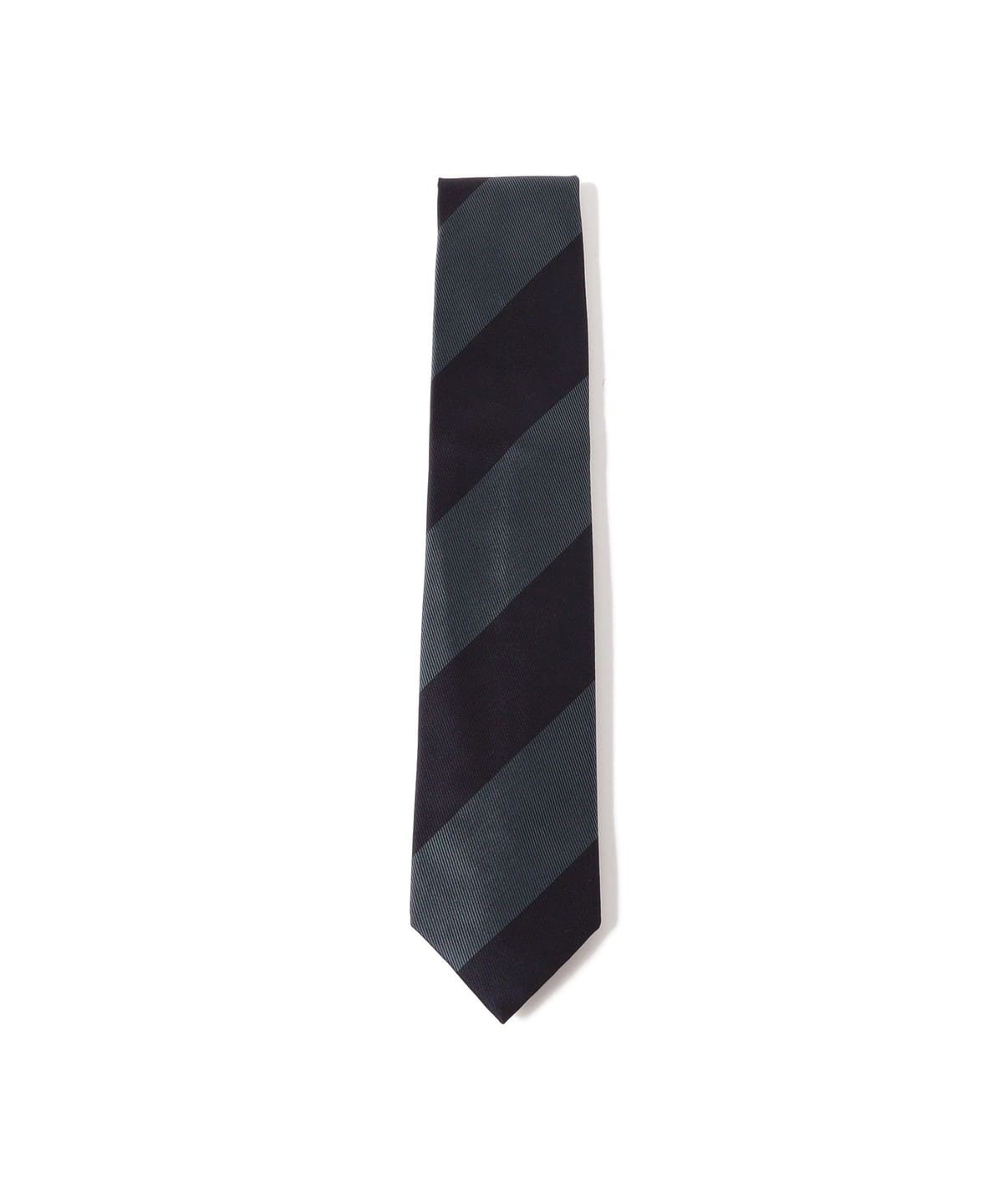 シルク ストライプ ネクタイ スーツ・ネクタイ MEN PETROL ONE SIZE