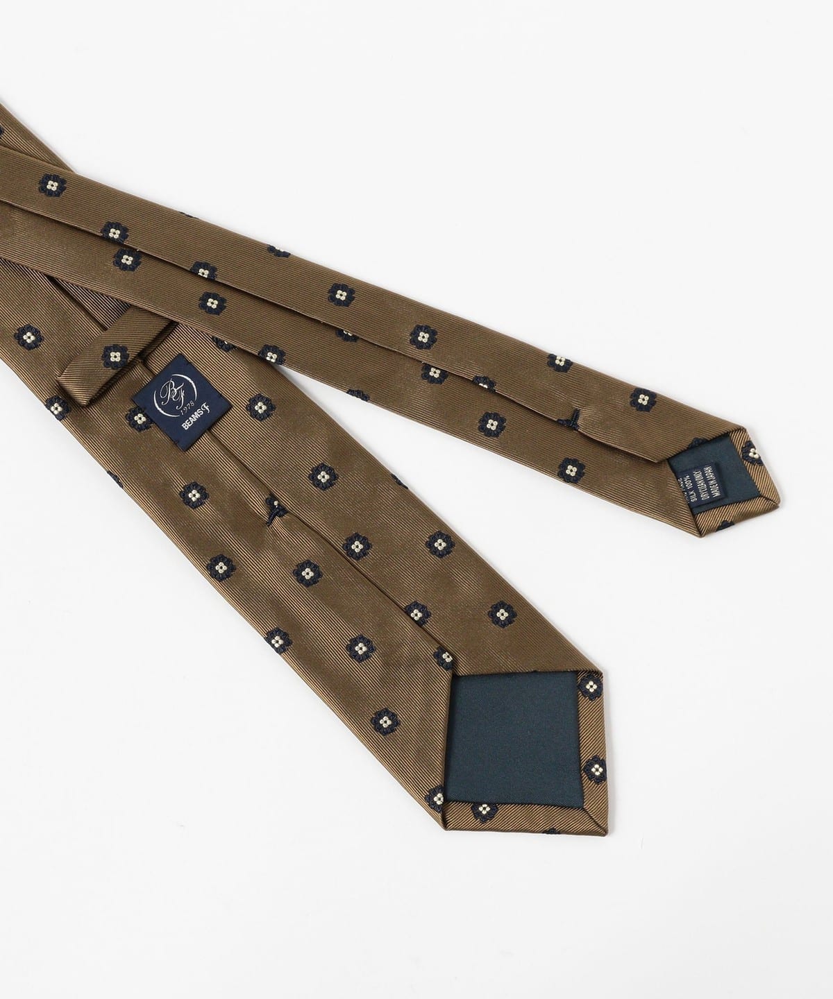 BEAMS F（ビームスF）【12/4値下げ】シルク 小紋柄 ジャカード