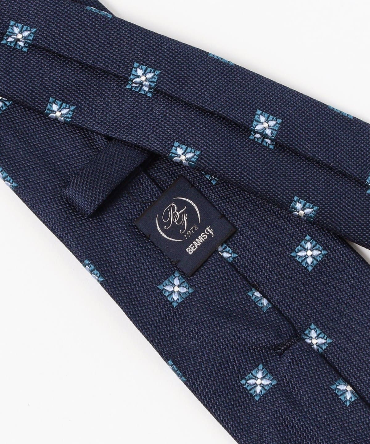 BEAMS F（ビームスF）シルク 小紋柄 ジャカード ネクタイ（スーツ