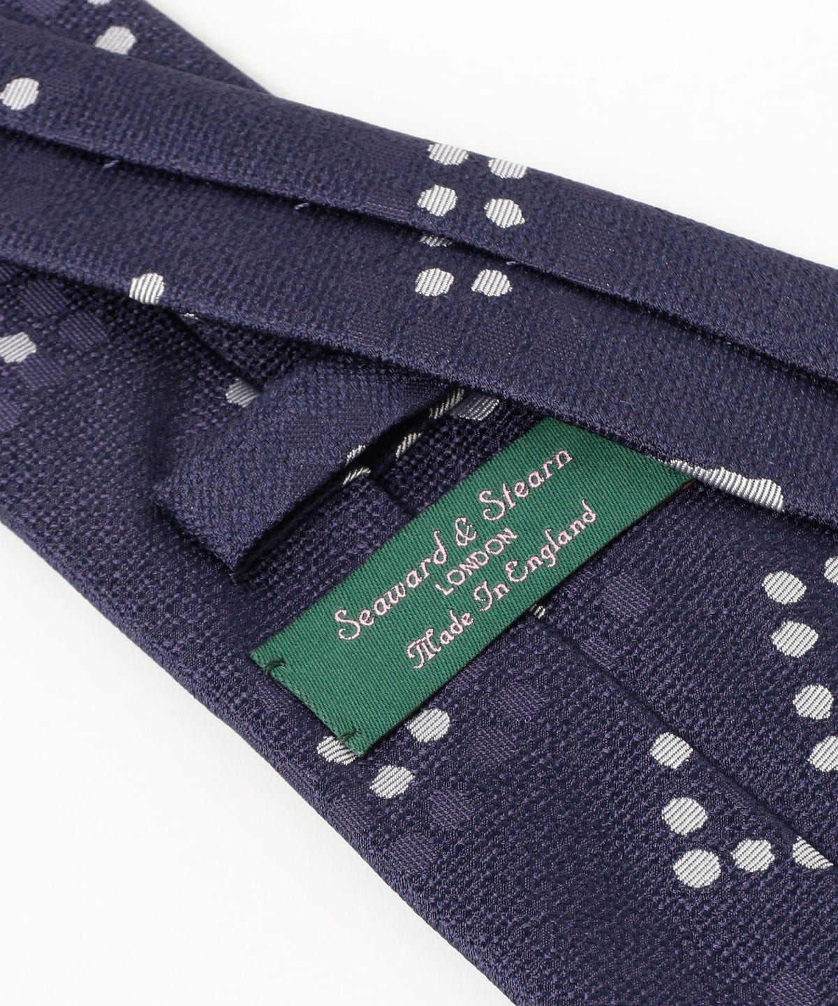 BEAMS F BEAMS Seaward & Stearn / 真丝小图案提花领带（西装和领带