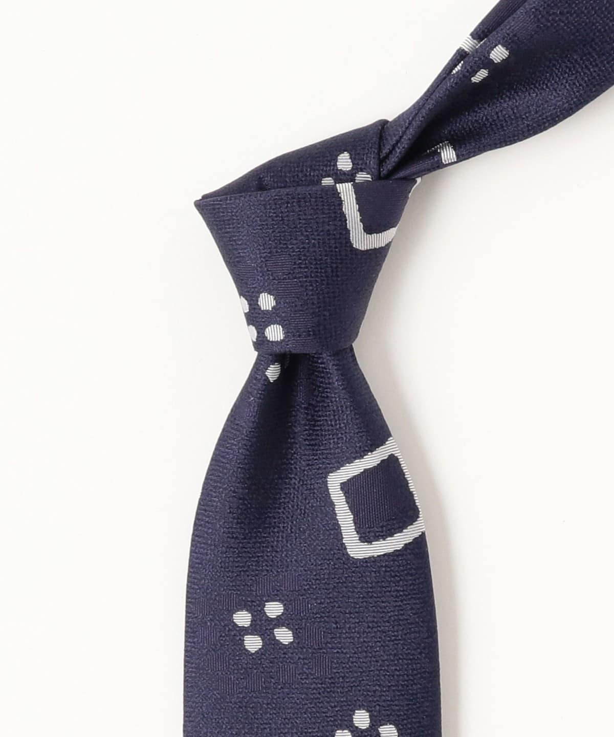 BEAMS F BEAMS Seaward & Stearn / Silk Small Pattern Jacquard Tie