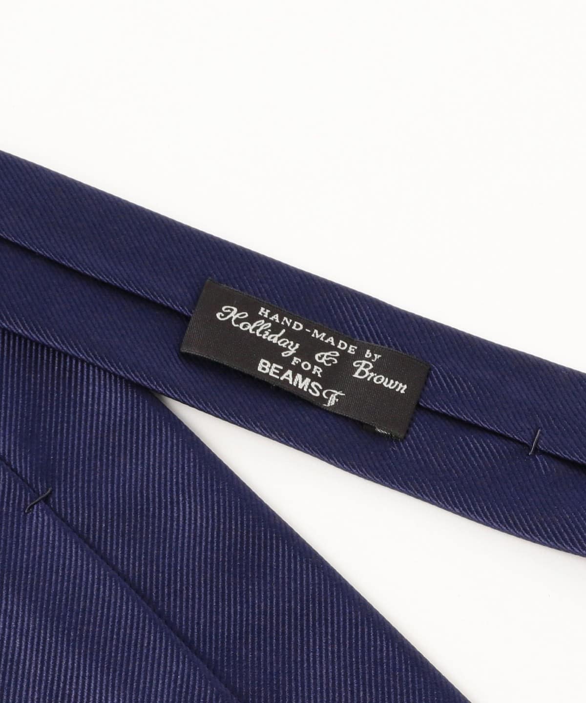 BEAMS F（ビームスF）Holliday & Brown / シルク ソリッド ネクタイ