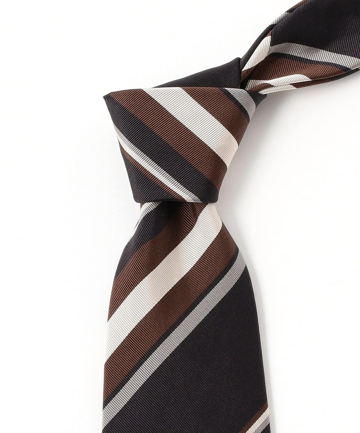 BEAMS F（ビームスF）Holliday & Brown / シルクコットン ストライプ