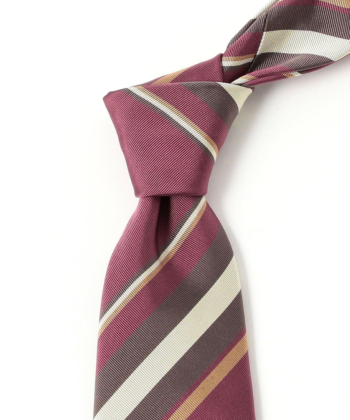 BEAMS F（ビームスF）Holliday & Brown / シルクコットン ストライプ