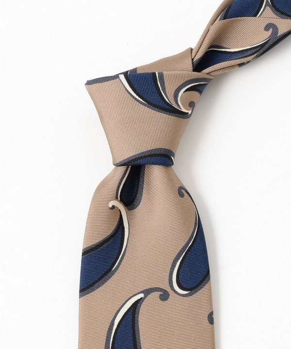 BEAMS F（ビームスF）Holliday & Brown / シルク ペイズリー柄