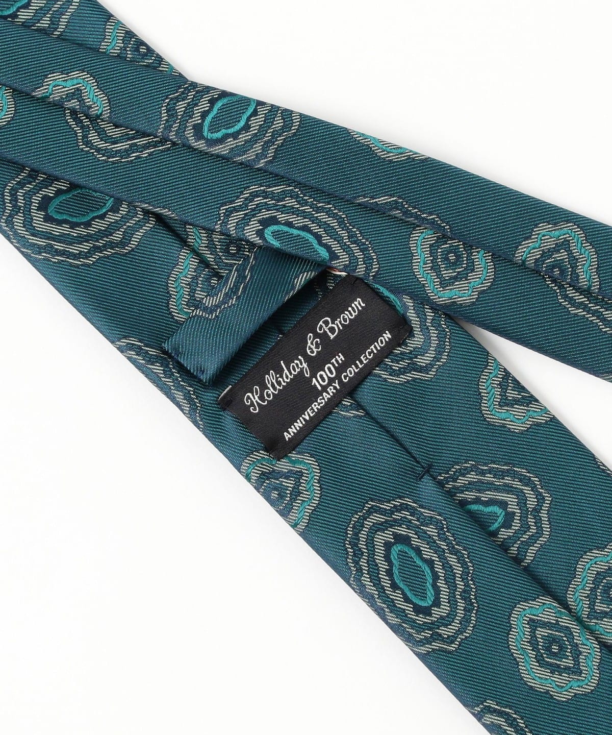 BEAMS F（ビームスF）Holliday & Brown / シルク ペイズリー柄 ジャ