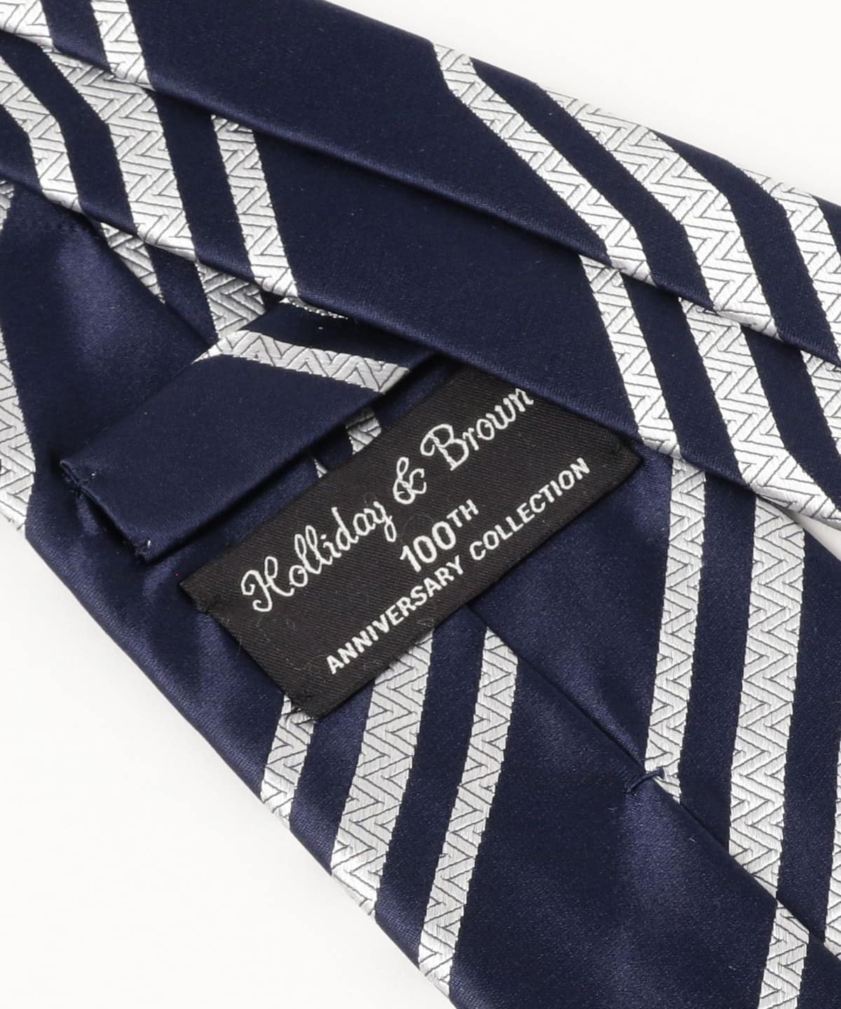 BEAMS F（ビームスF）Holliday & Brown / シルク ジグザグ柄 ジャ