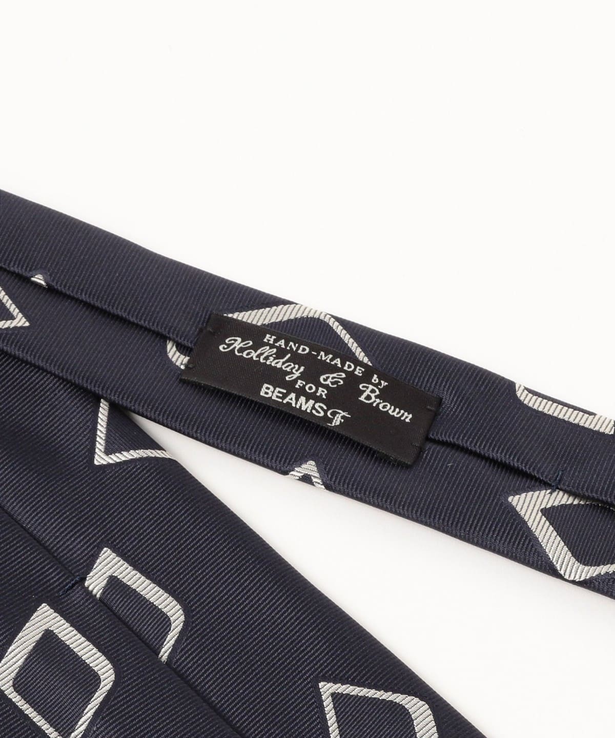 BEAMS F（ビームスF）Holliday & Brown / シルク スクエア柄 ジャ