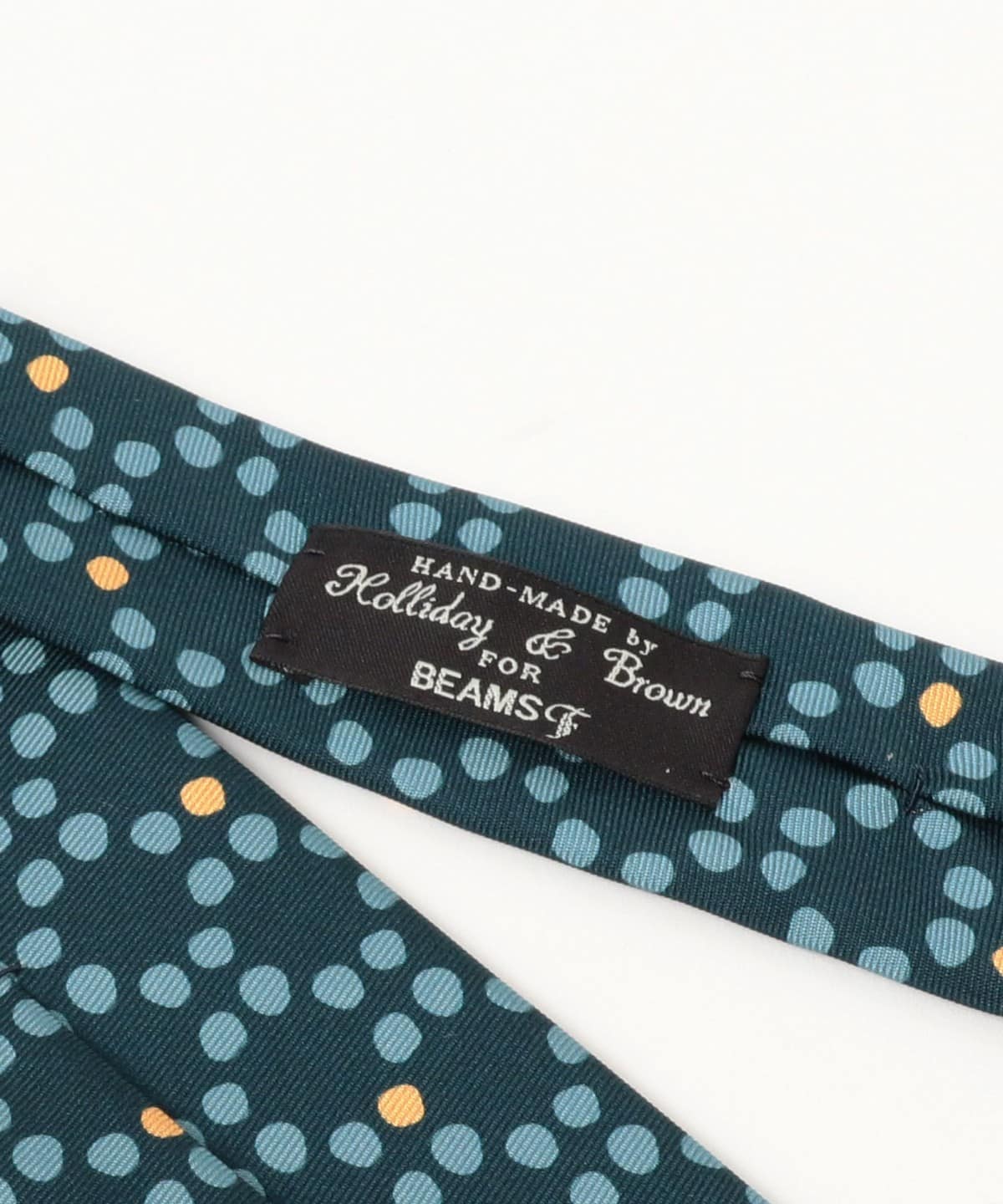 BEAMS F（ビームスF）Holliday & Brown / シルク ジオメトリック柄