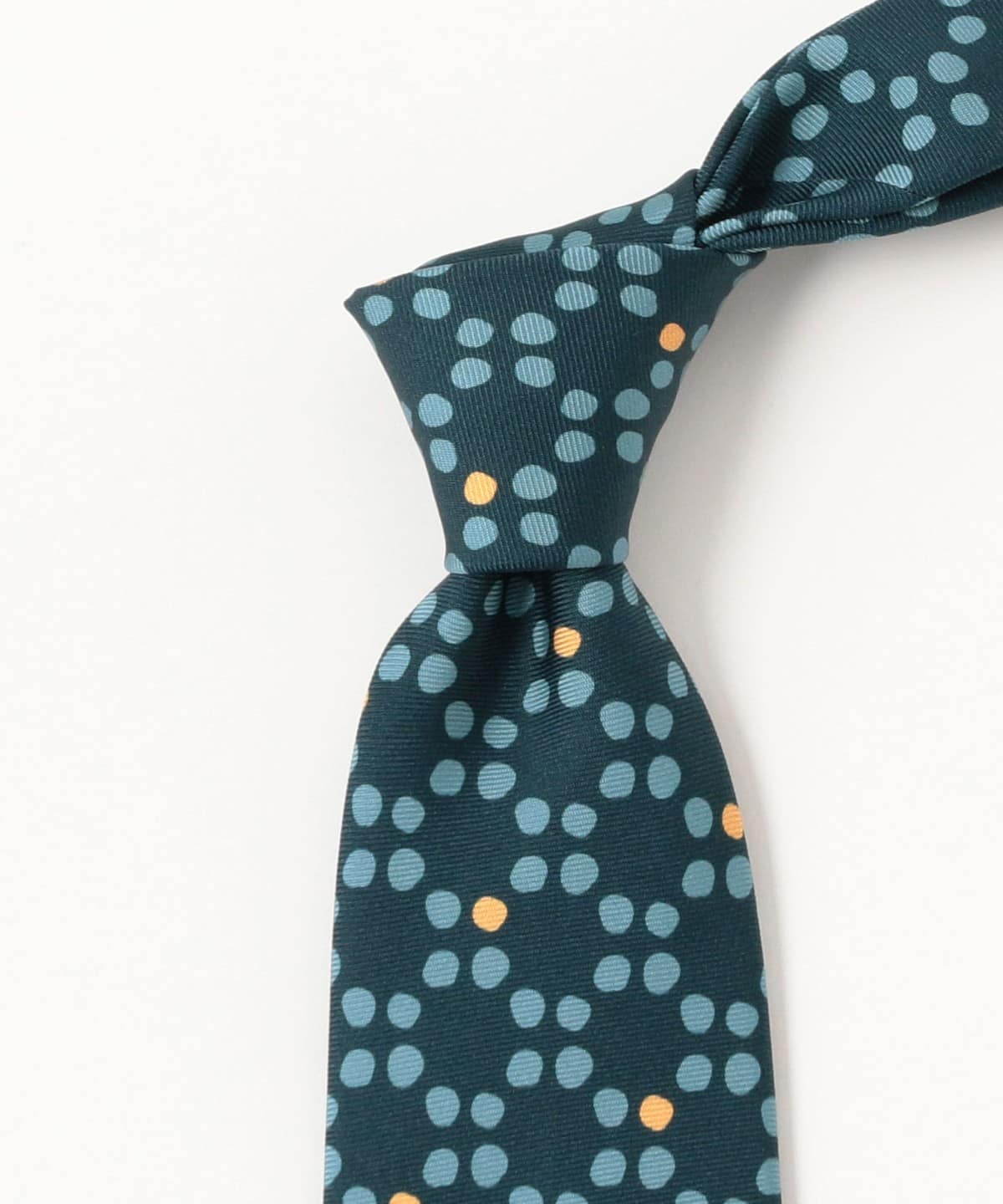 BEAMS F（ビームスF）Holliday & Brown / シルク ジオメトリック柄