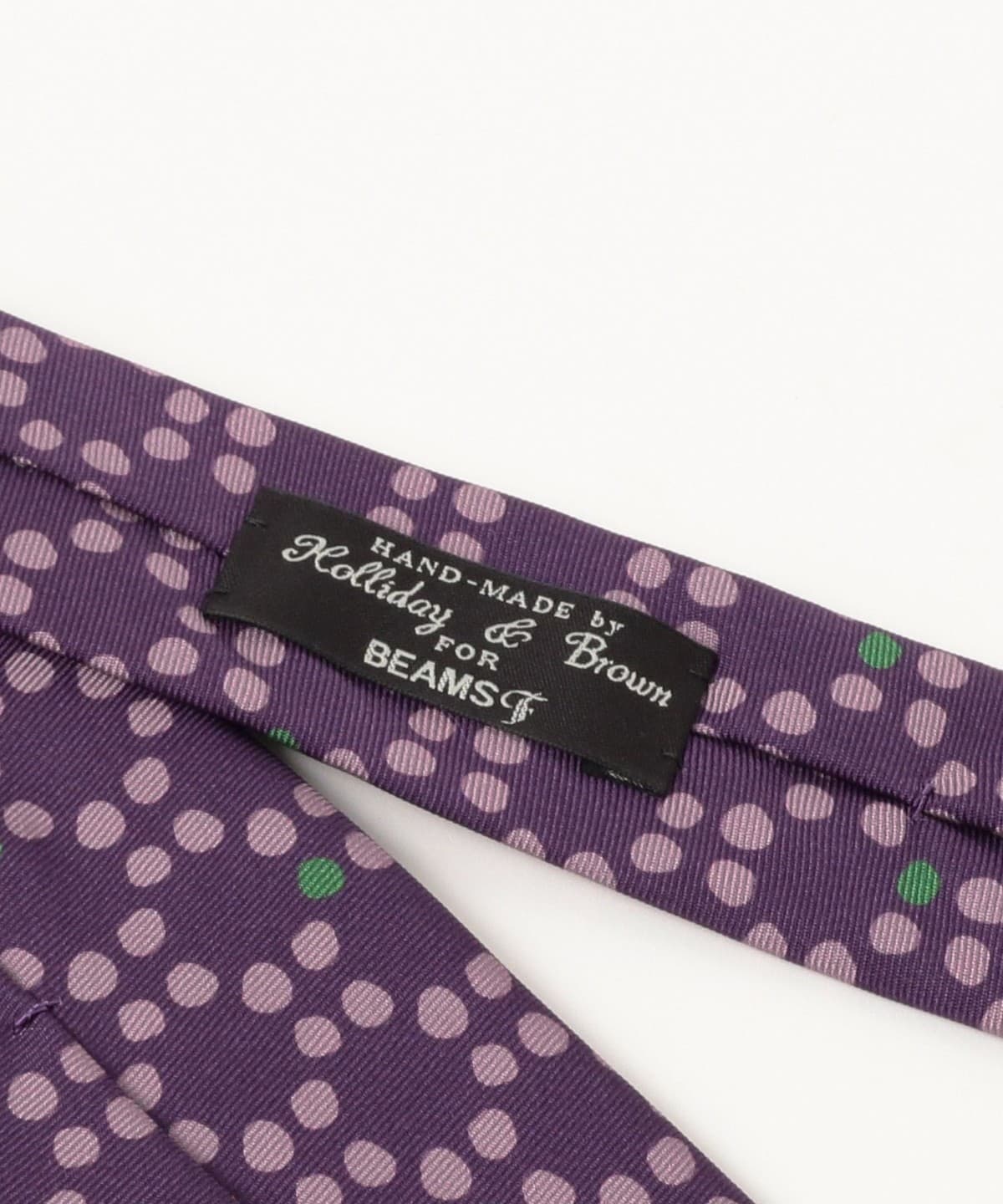 Holliday & Brown / シルクジオメトリック柄 ネクタイ BEAMS F（ビームスF）Holliday & Brown / シルク ジオメトリック柄
