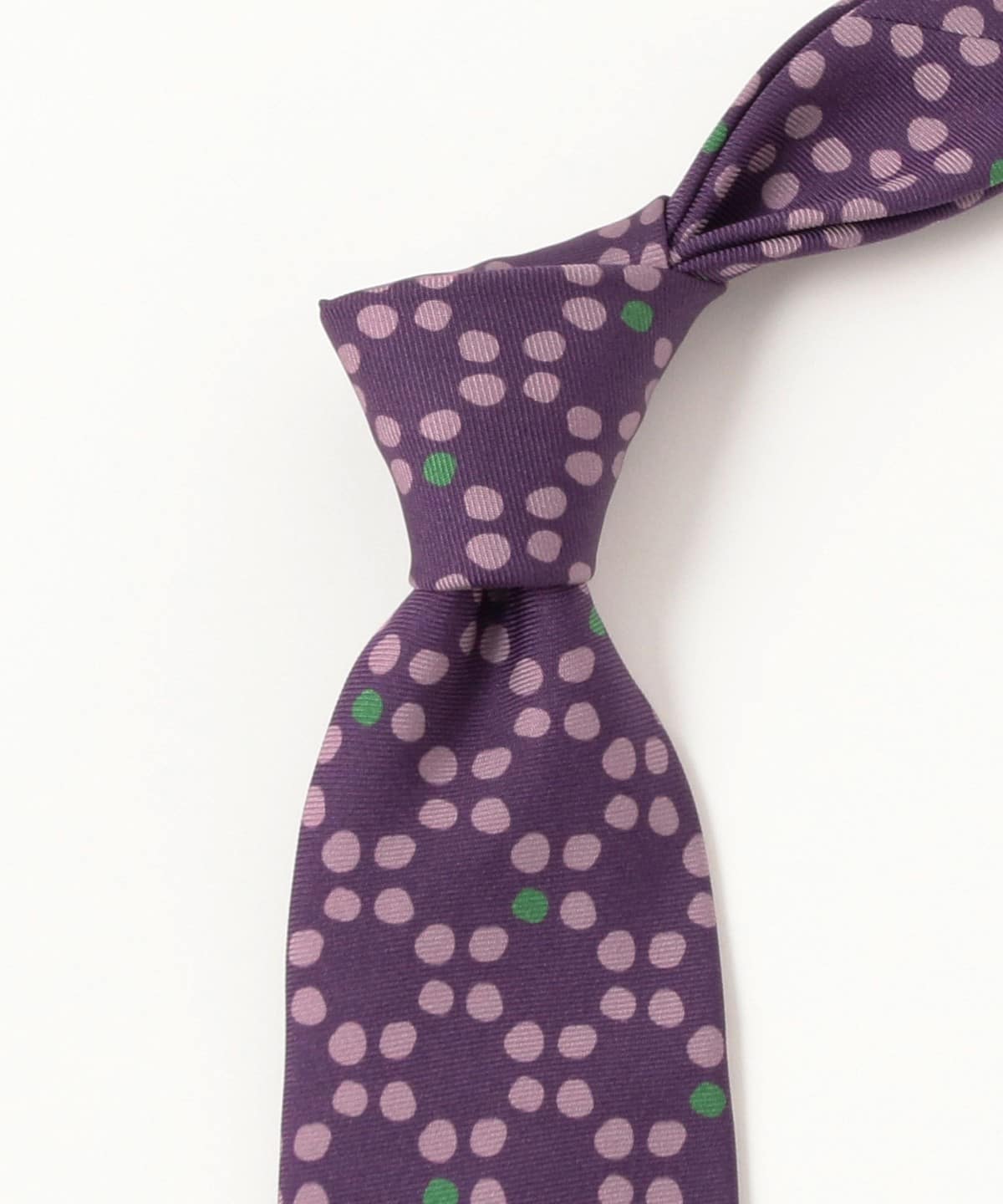 BEAMS F（ビームスF）Holliday & Brown / シルク ジオメトリック柄