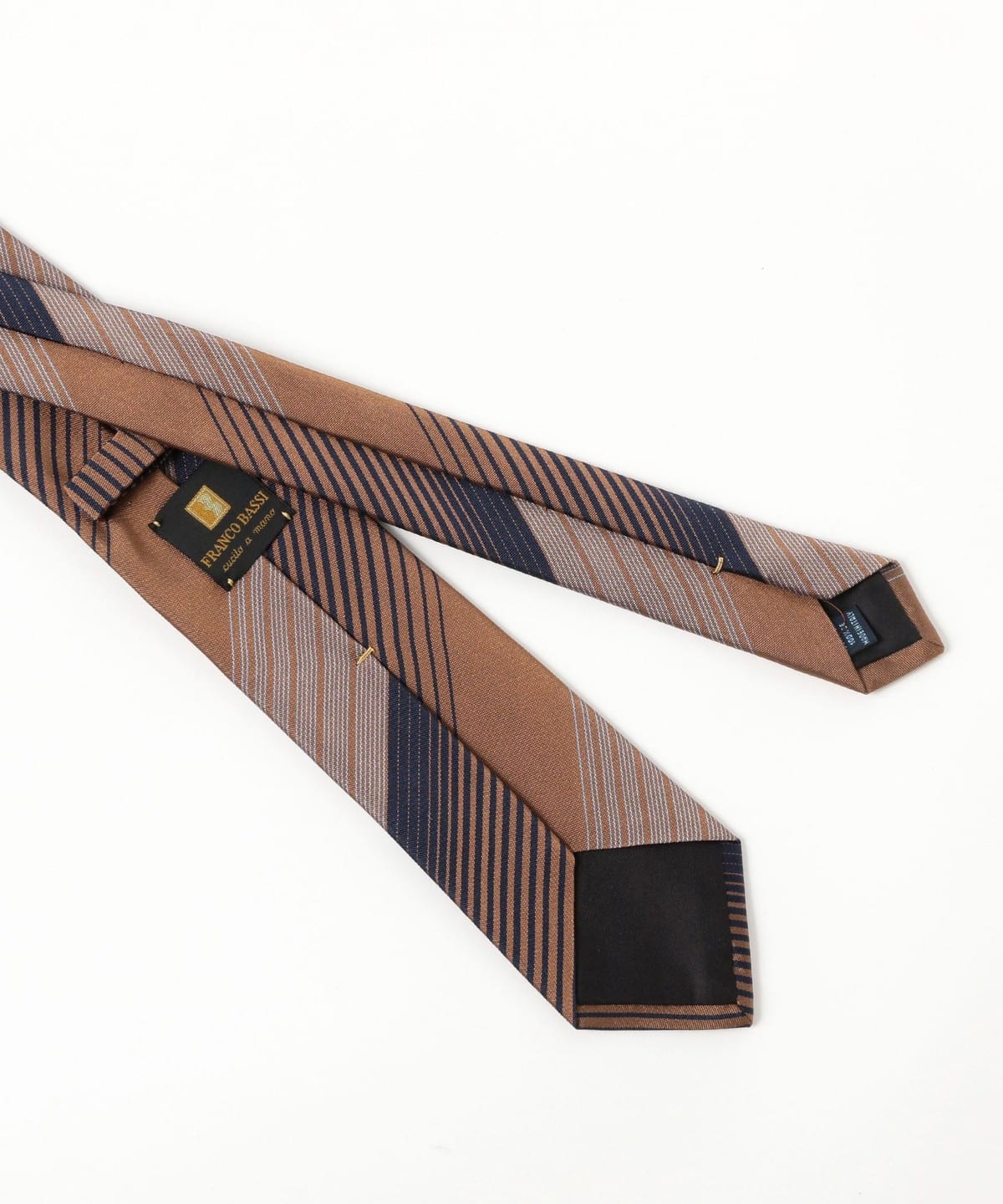 BEAMS F（ビームスF）FRANCO BASSI / シルク ストライプ ネクタイ