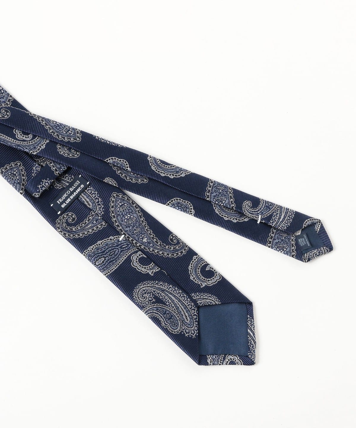 BEAMS F（ビームスF）FRANCO BASSI / シルクコットン ペイズリー柄