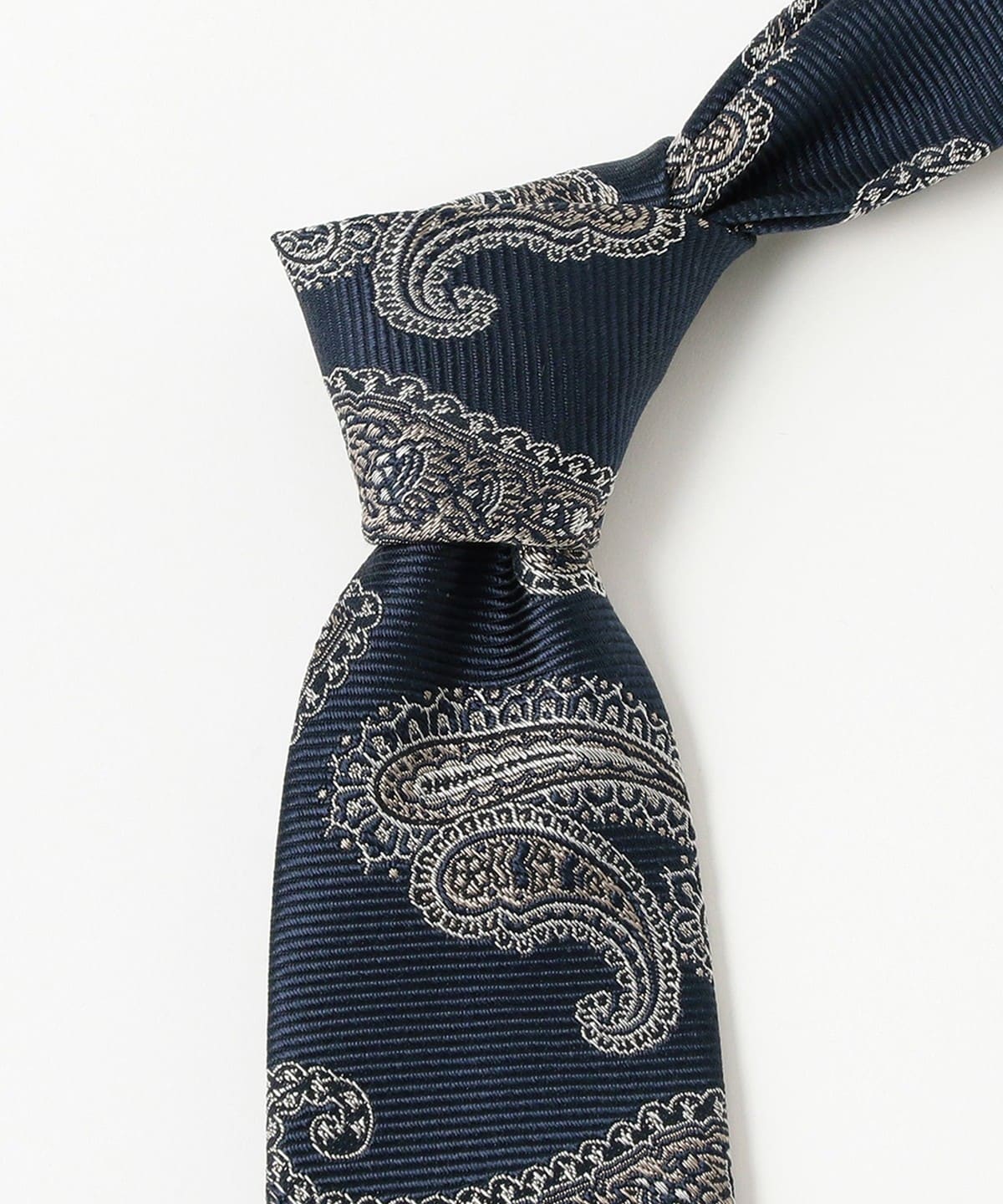 BEAMS F（ビームスF）FRANCO BASSI / シルクコットン ペイズリー柄