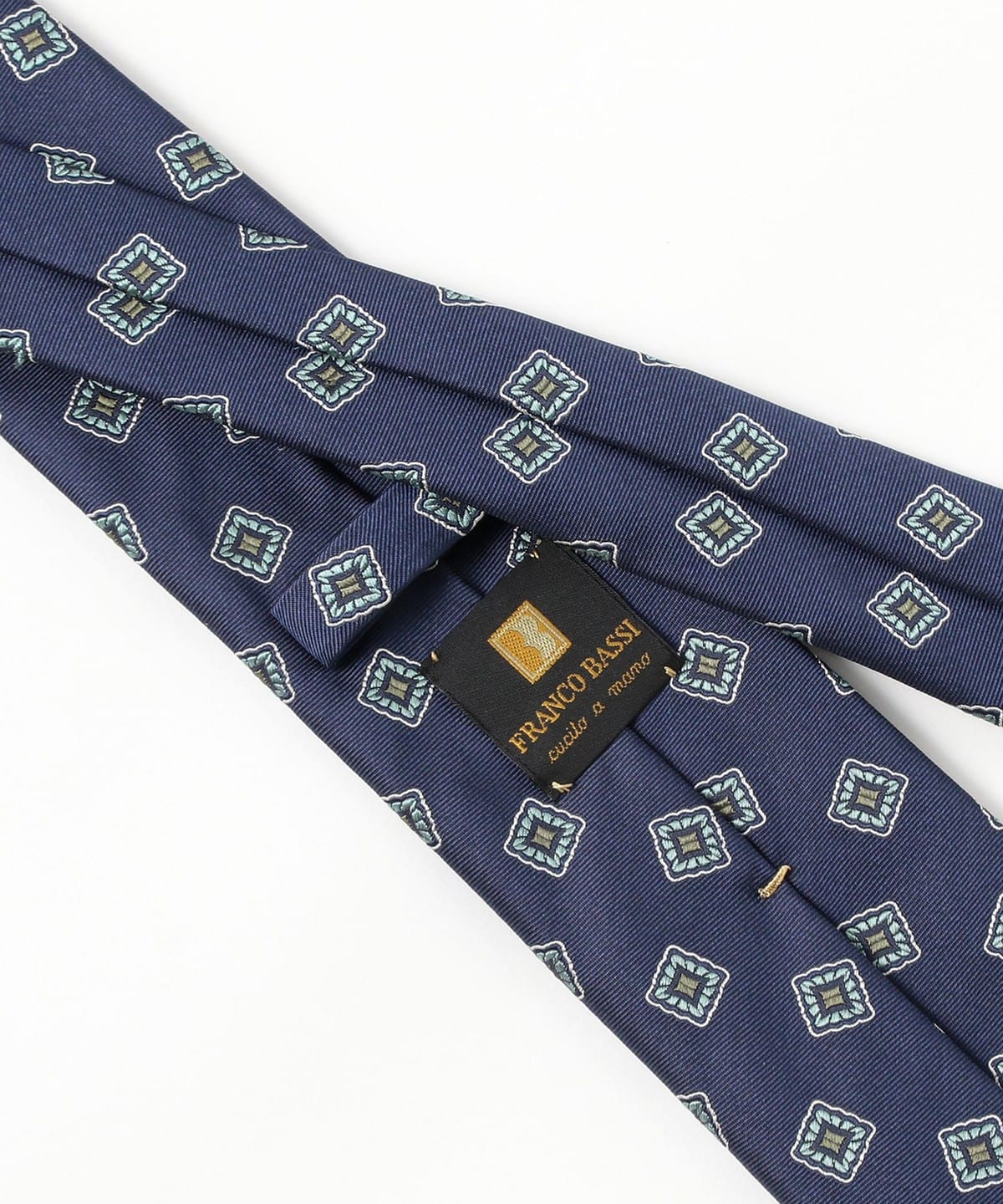 BEAMS F (BEAMS F) FRANCO BASSI / Silk Small Pattern Jacquard Tie