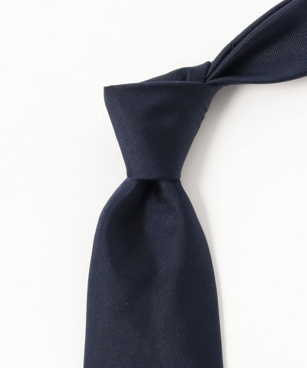 BEAMS F（ビームスF）シルク ソリッド ネクタイ（スーツ・ネクタイ