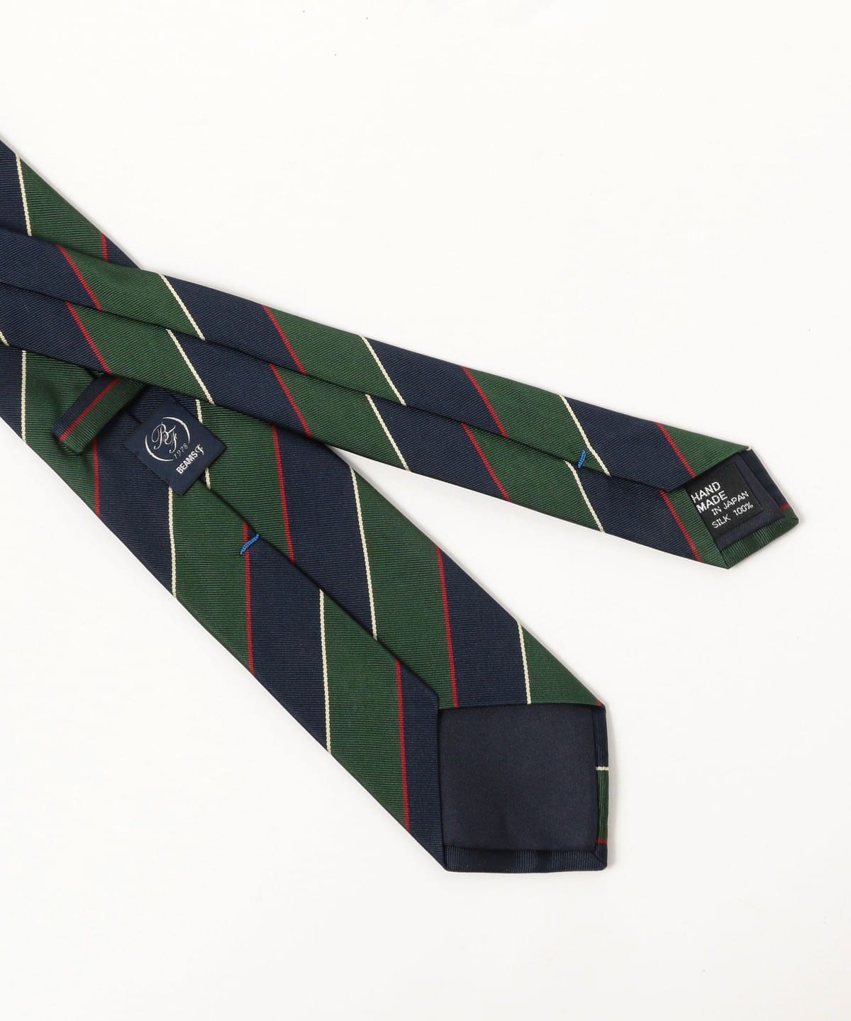 BEAMS F（ビームスF）シルク ストライプ ネクタイ（スーツ・ネクタイ