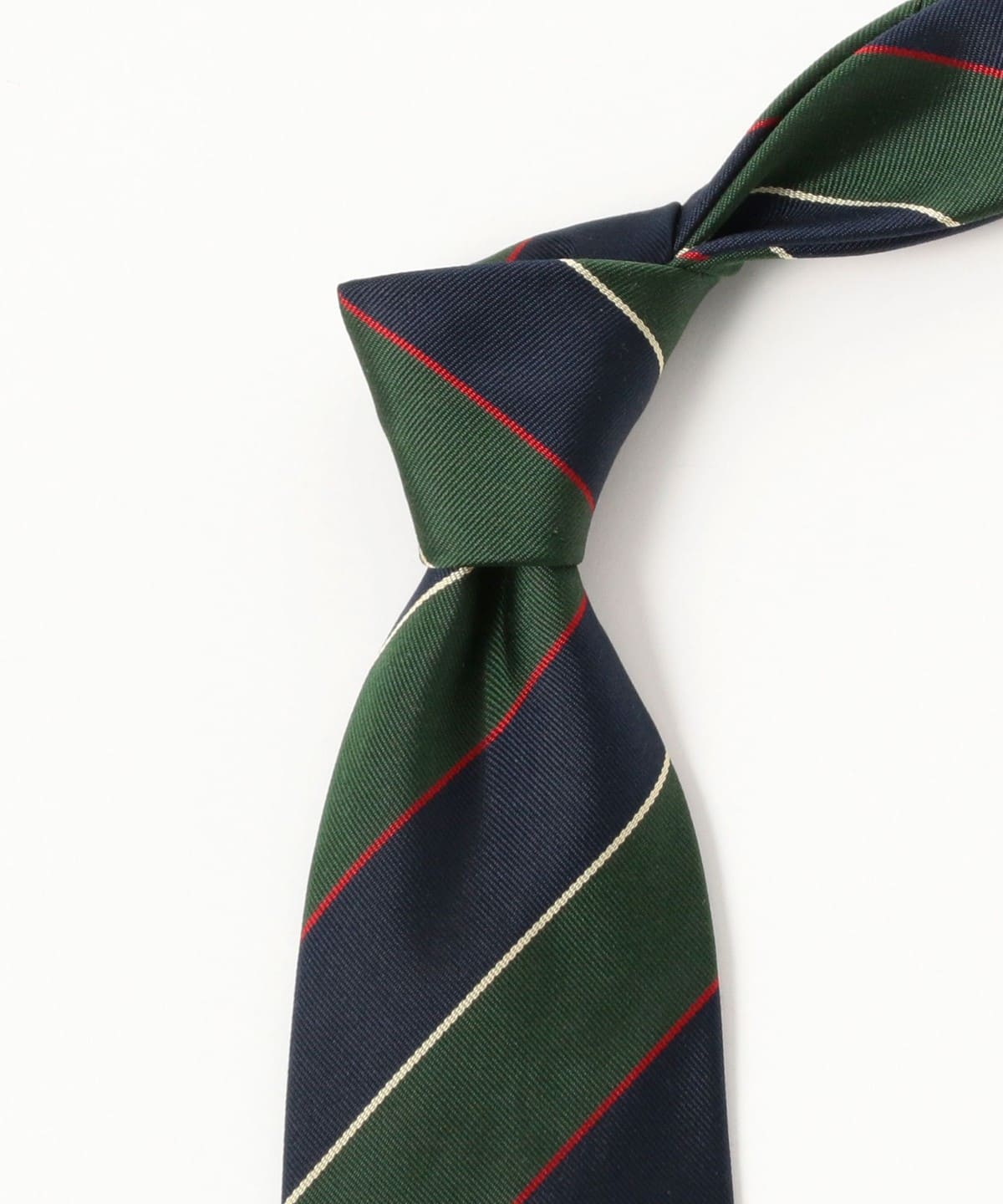 BEAMS F（ビームスF）シルク ストライプ ネクタイ（スーツ・ネクタイ