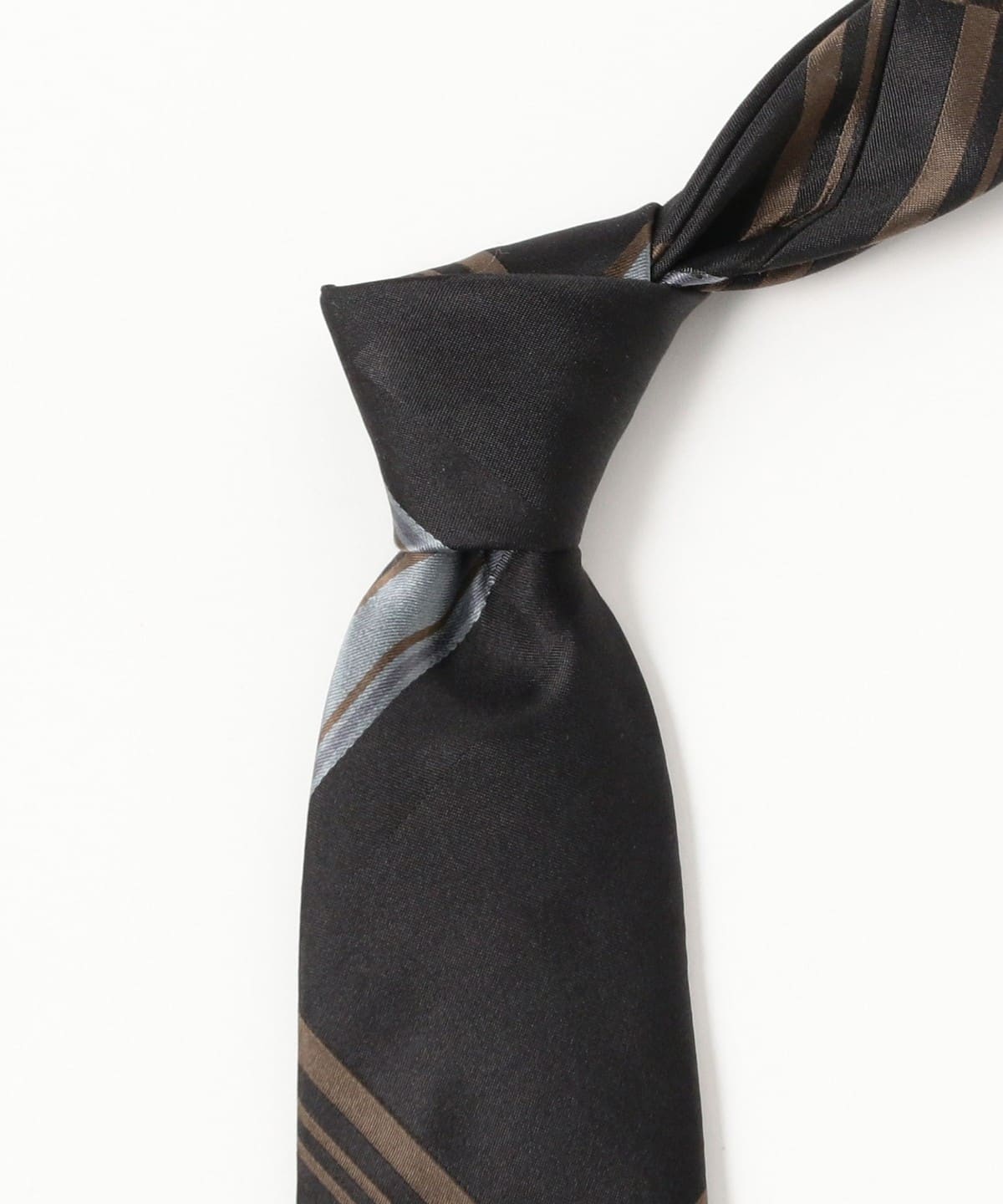 BEAMS F（ビームスF）シルク チェック柄 ネクタイ（スーツ・ネクタイ