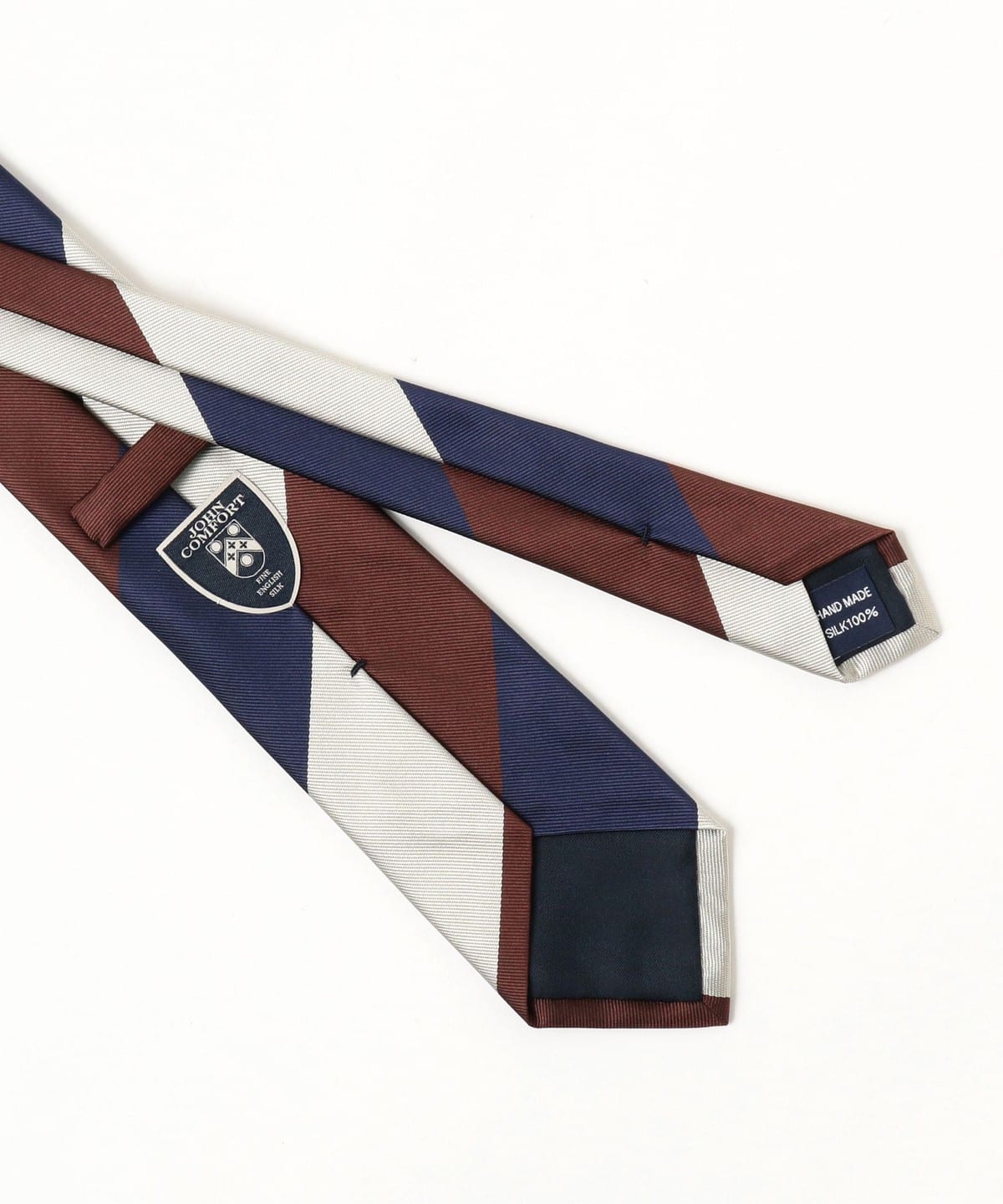 BEAMS F（ビームスF）JOHN COMFORT / シルク ストライプ ネクタイ