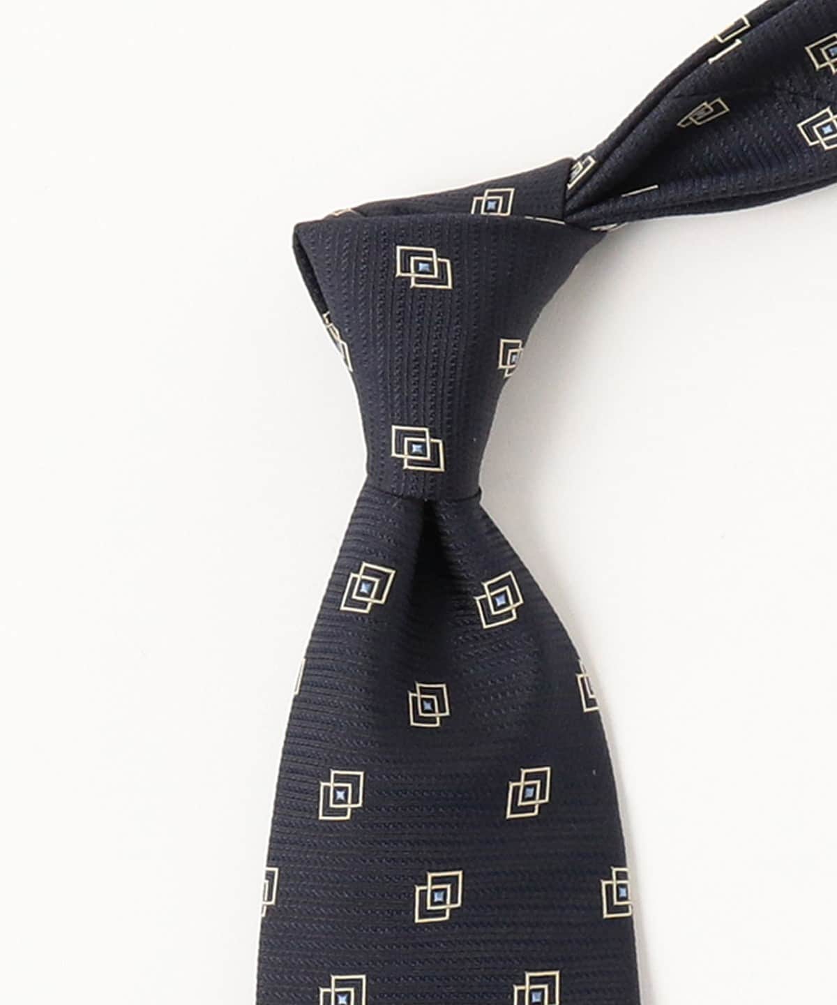 BEAMS F（ビームスF）JOHN COMFORT / シルク 小紋柄 ジャカード