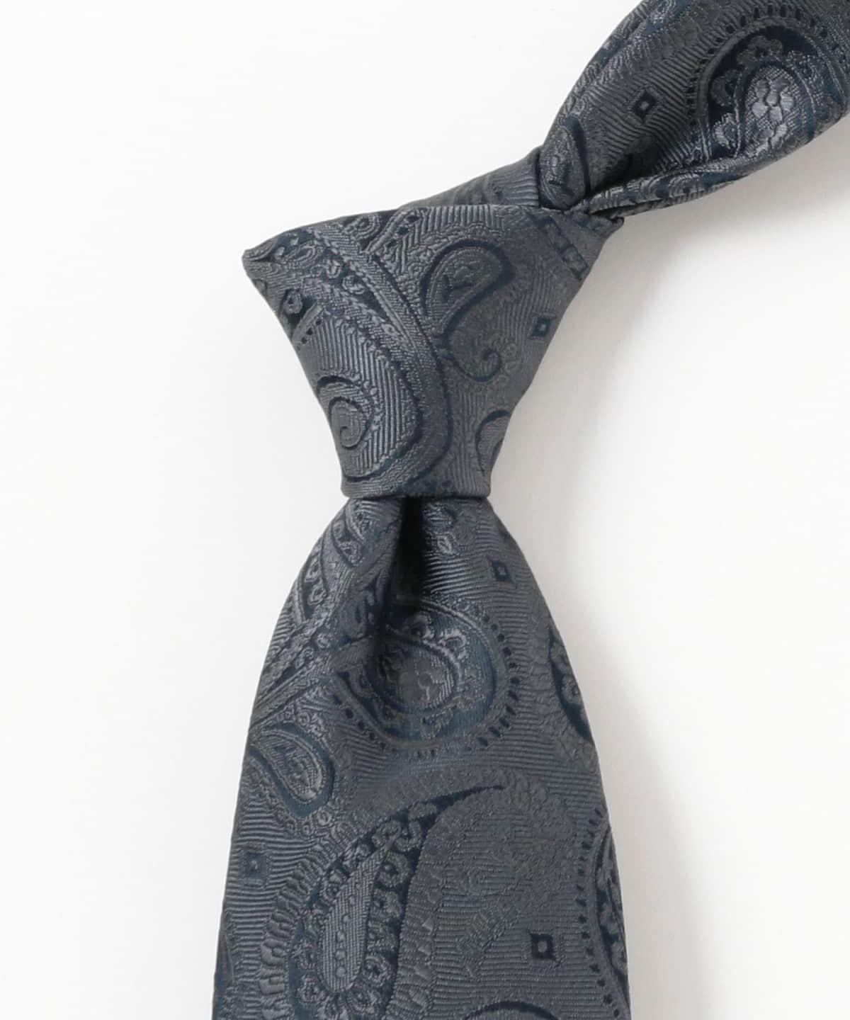 BEAMS F（ビームスF）FITZGERALD / シルク ペイズリー柄 ネクタイ