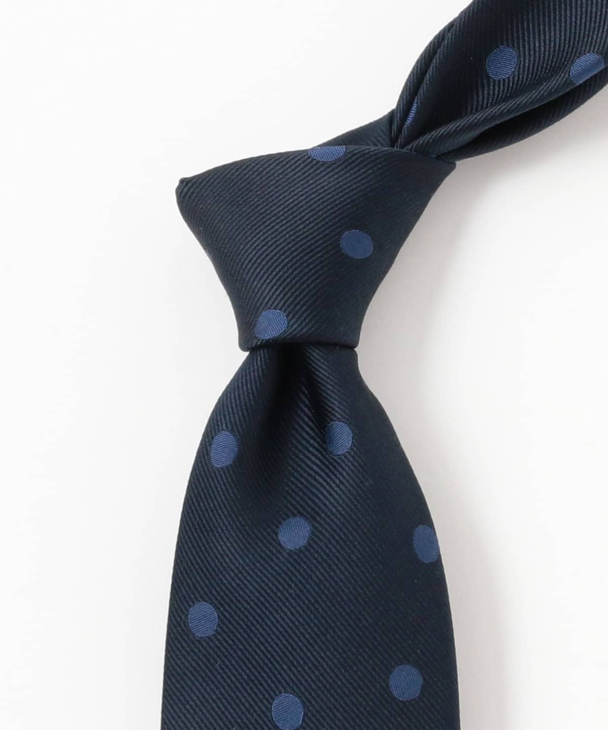 BEAMS F（ビームスF）FITZGERALD / シルク ドット柄 ネクタイ（スーツ