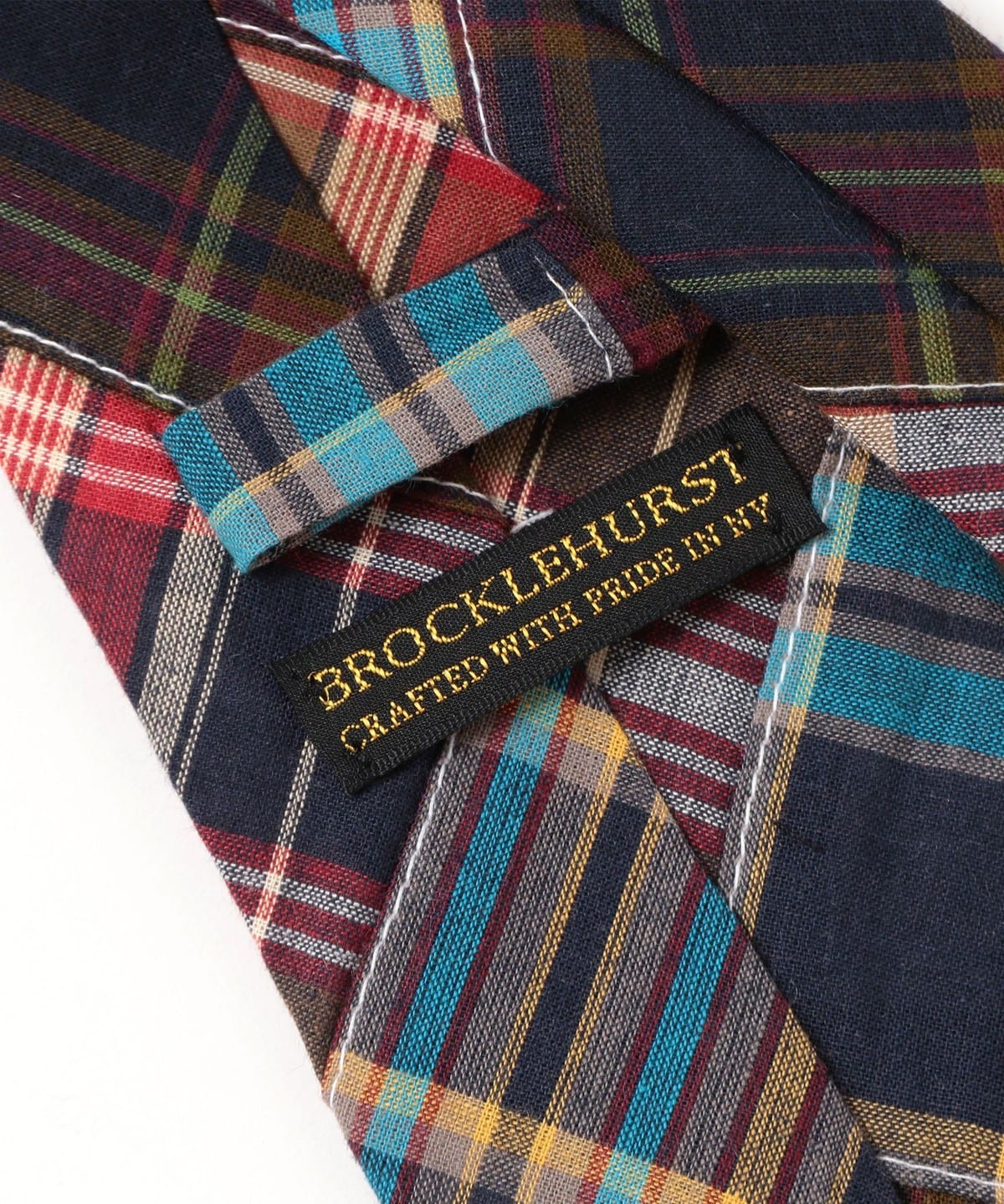 BEAMS F（ビームスF）BROCKLEHURST / コットン マドラスチェック