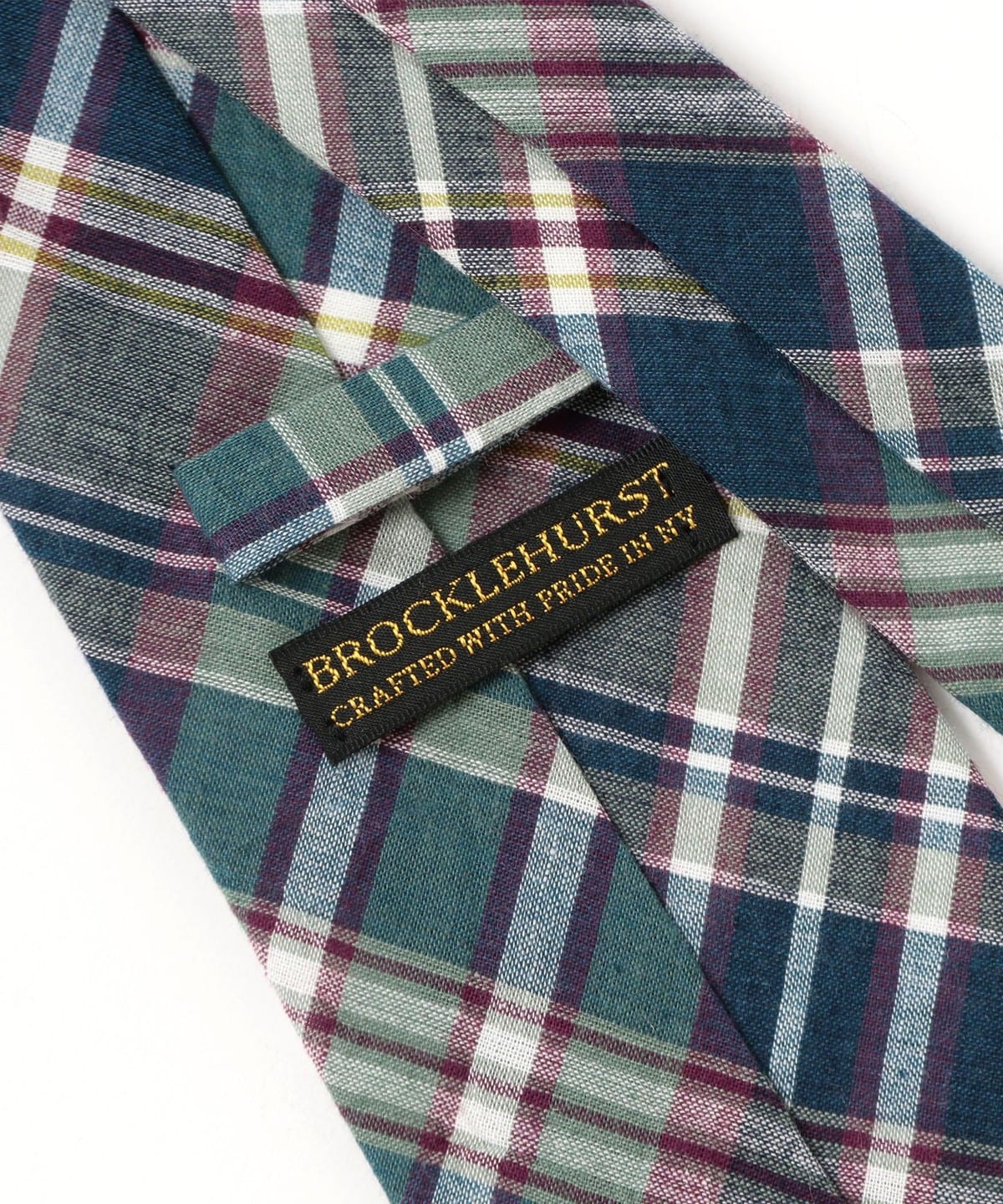 BEAMS F（ビームスF）BROCKLEHURST / コットン マドラスチェック