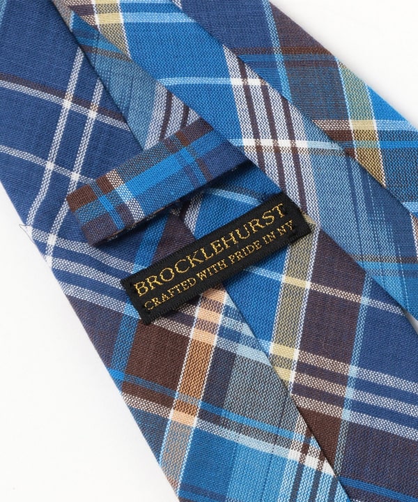 BEAMS F（ビームスF）BROCKLEHURST / コットン マドラスチェック