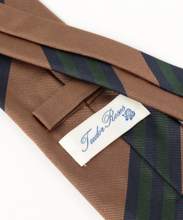 TUDOR ROSES / Silk Stripe Tie