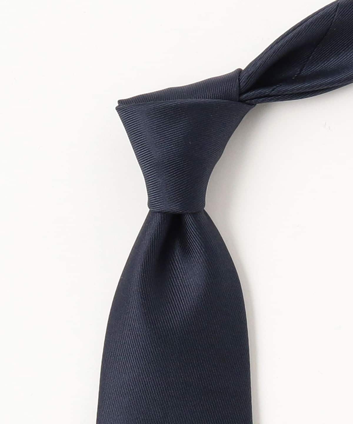 BEAMS F（ビームスF）シルク ソリッド ネクタイ（スーツ・ネクタイ