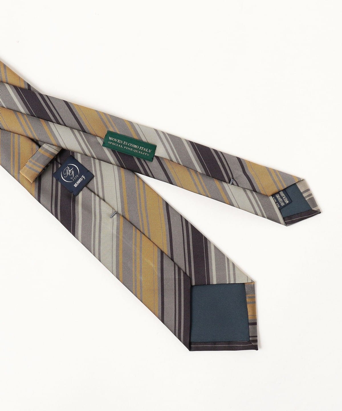 BEAMS F（ビームスF）シルク ストライプ ネクタイ（スーツ・ネクタイ