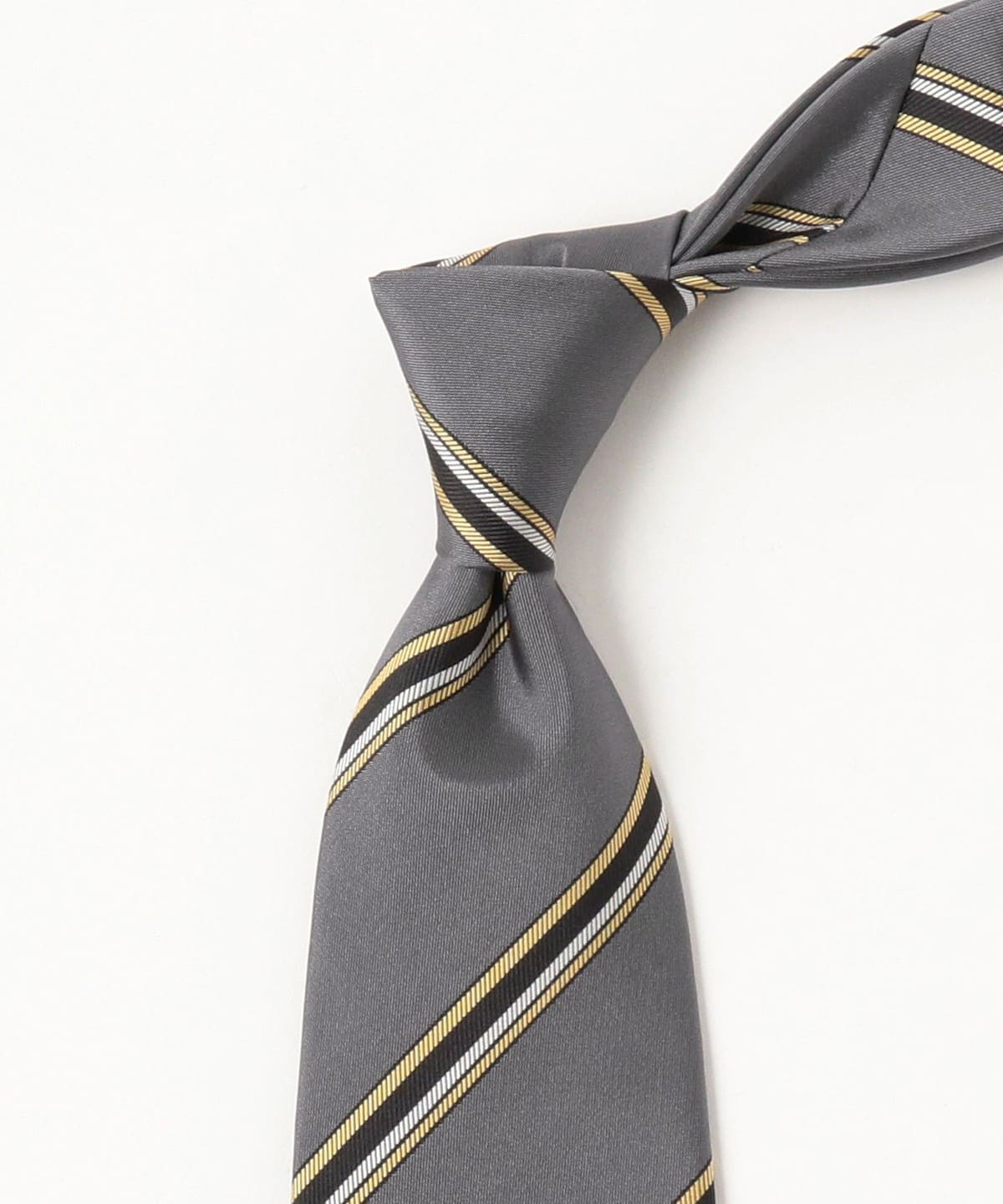 BEAMS F（ビームスF）シルク ストライプ ネクタイ（スーツ・ネクタイ