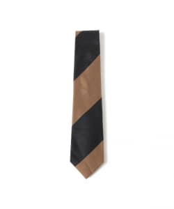 リネンシルク ストライプ ネクタイ