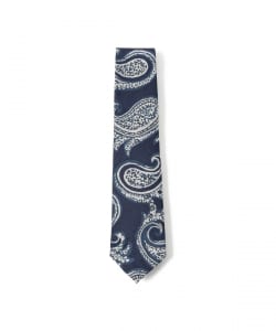 シルク ペイズリー柄 ジャカード ネクタイ