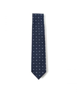 シルク 小紋柄 ジャカード ネクタイ