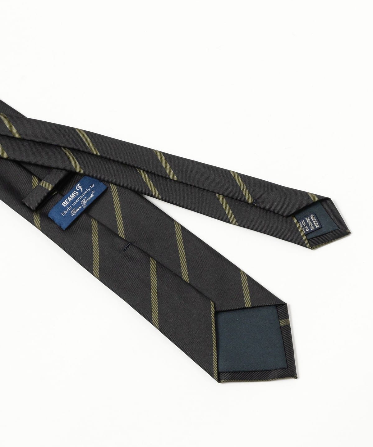 BEAMS F（ビームスF） Fermo Fossati シルク ストライプ ネクタイ