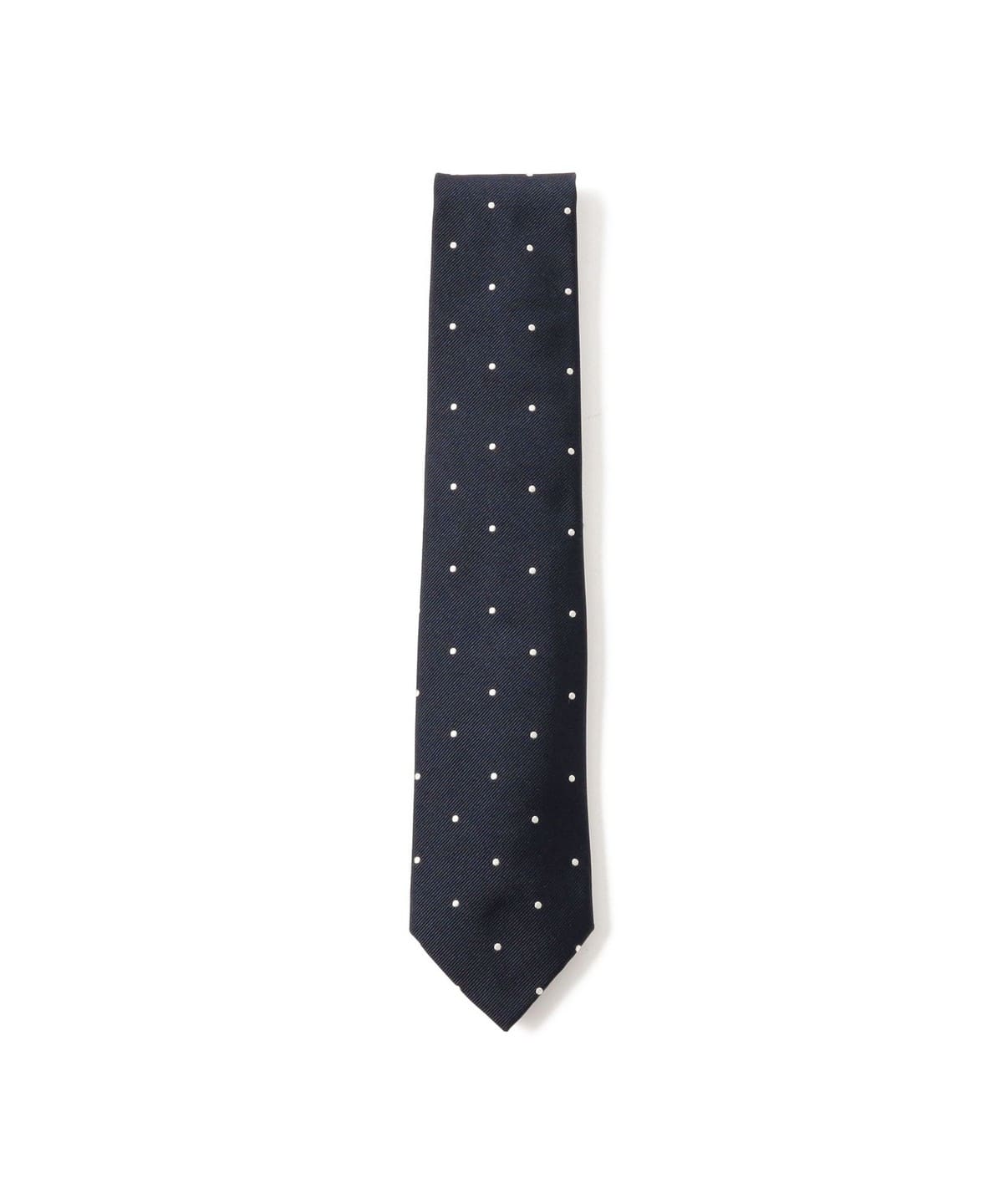BEAMS F（ビームスF）Fermo Fossati シルク ドット柄 ジャカード
