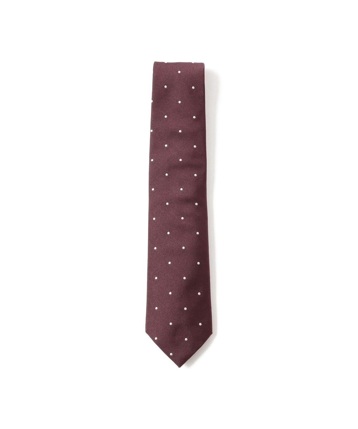 BEAMS F（ビームスF）Fermo Fossati シルク ドット柄 ジャカード