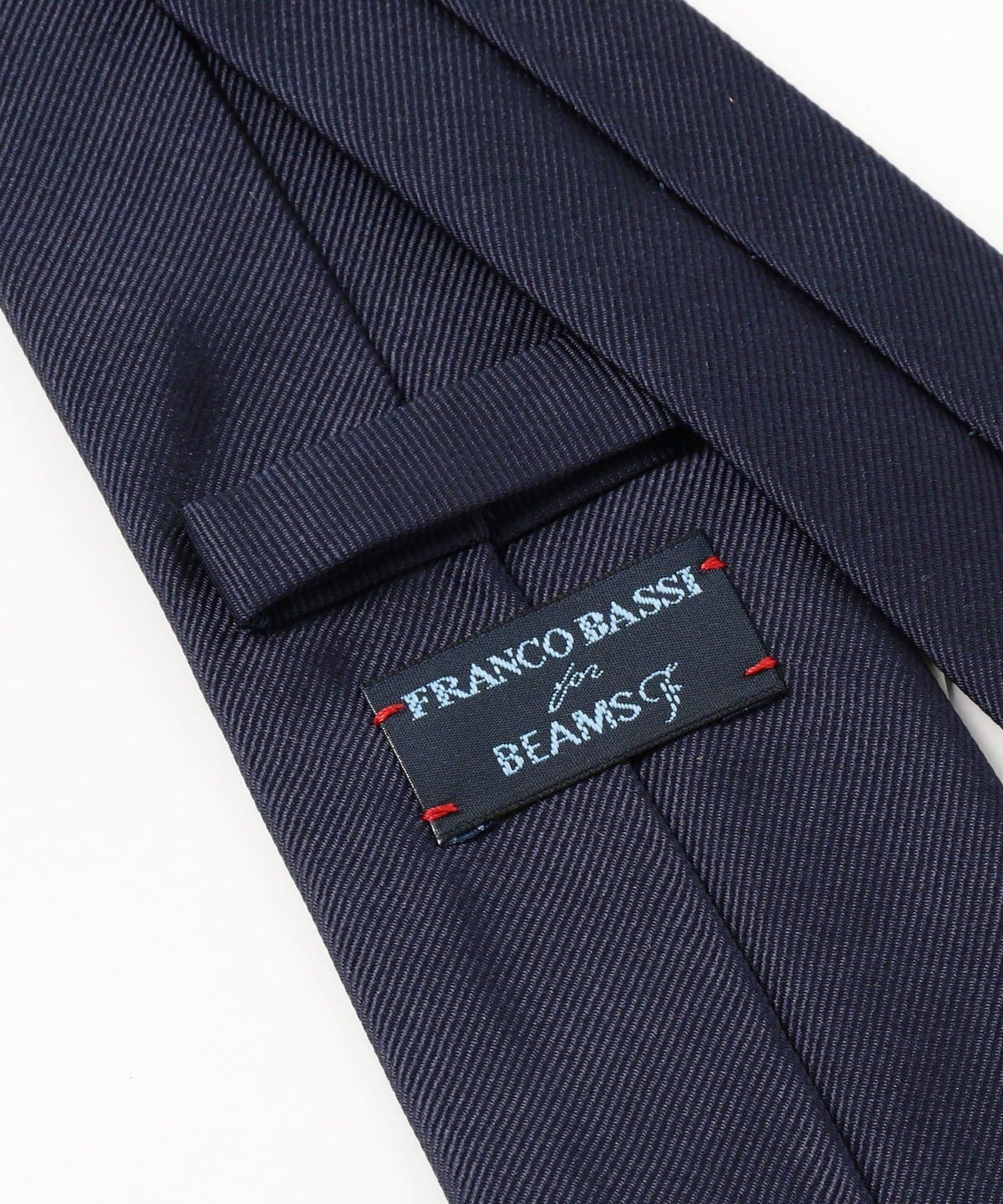 BEAMS F（ビームスF）FRANCO BASSI / シルク ソリッド ネクタイ
