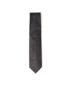 Holliday & Brown / シルク ドット柄 ジャカード ネクタイ