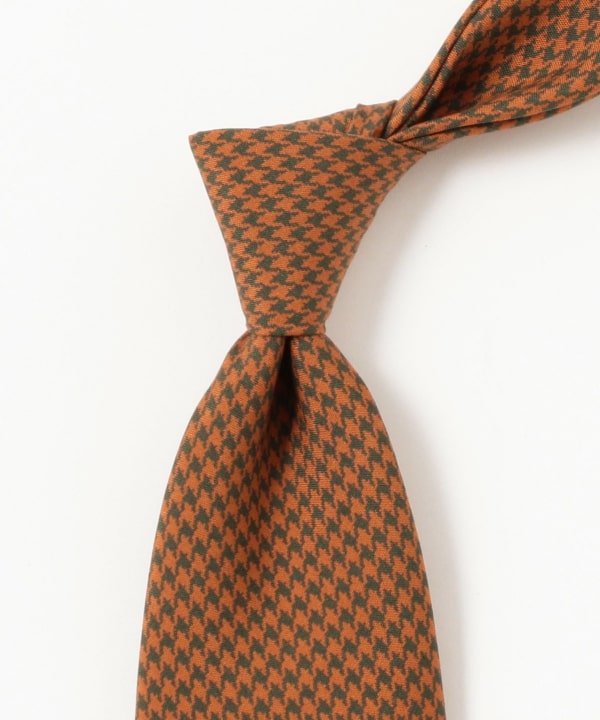 Seaward & Stearn / シルク ハウンドトゥース ネクタイ