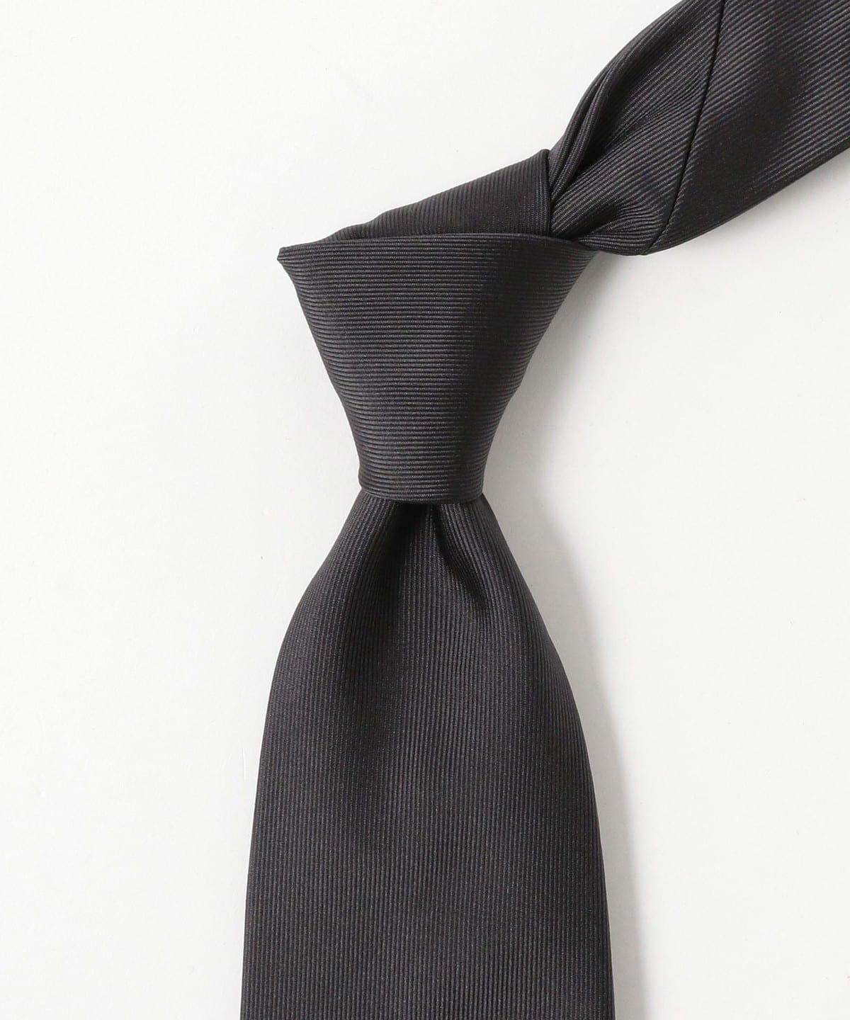 BEAMS F（ビームスF）Fermo Fossati シルク ソリッド ネクタイ（スーツ