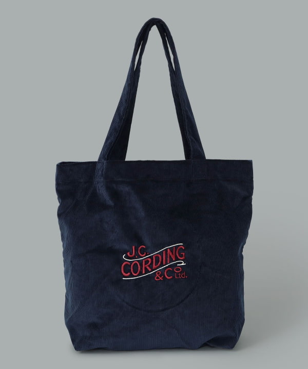 シンシン　BEAMS F 別注　CORDINGS トートバッグ BEAMS F（ビームスF）【別注】CORDINGS / コットン トート