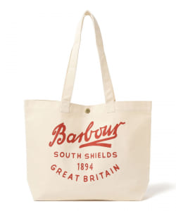 Barbour / Script ロゴ トートバッグ